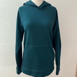 Apt. 9 Unisex Cotton Blend‎ Lightweight Kangaroo Hoodie Emerald Green Sz S NEW